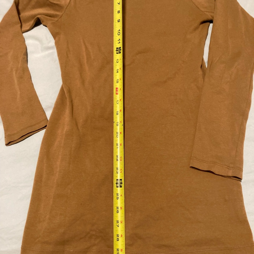 Una Pluma Long Sleeve Mini Dress - Picture 5 of 8